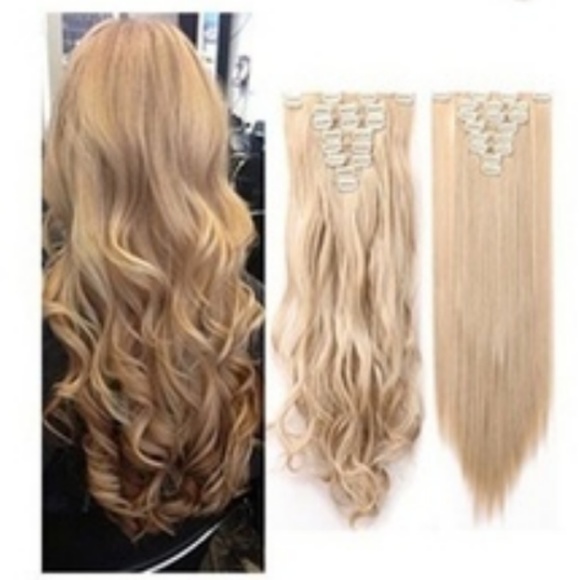 Made in China Other - Hair ~ clip ins ***NEW 🙎 Straight & Curly
